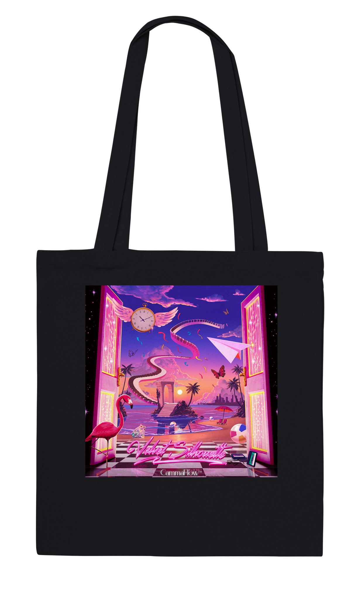 Velvet Silhouette - Tote bag