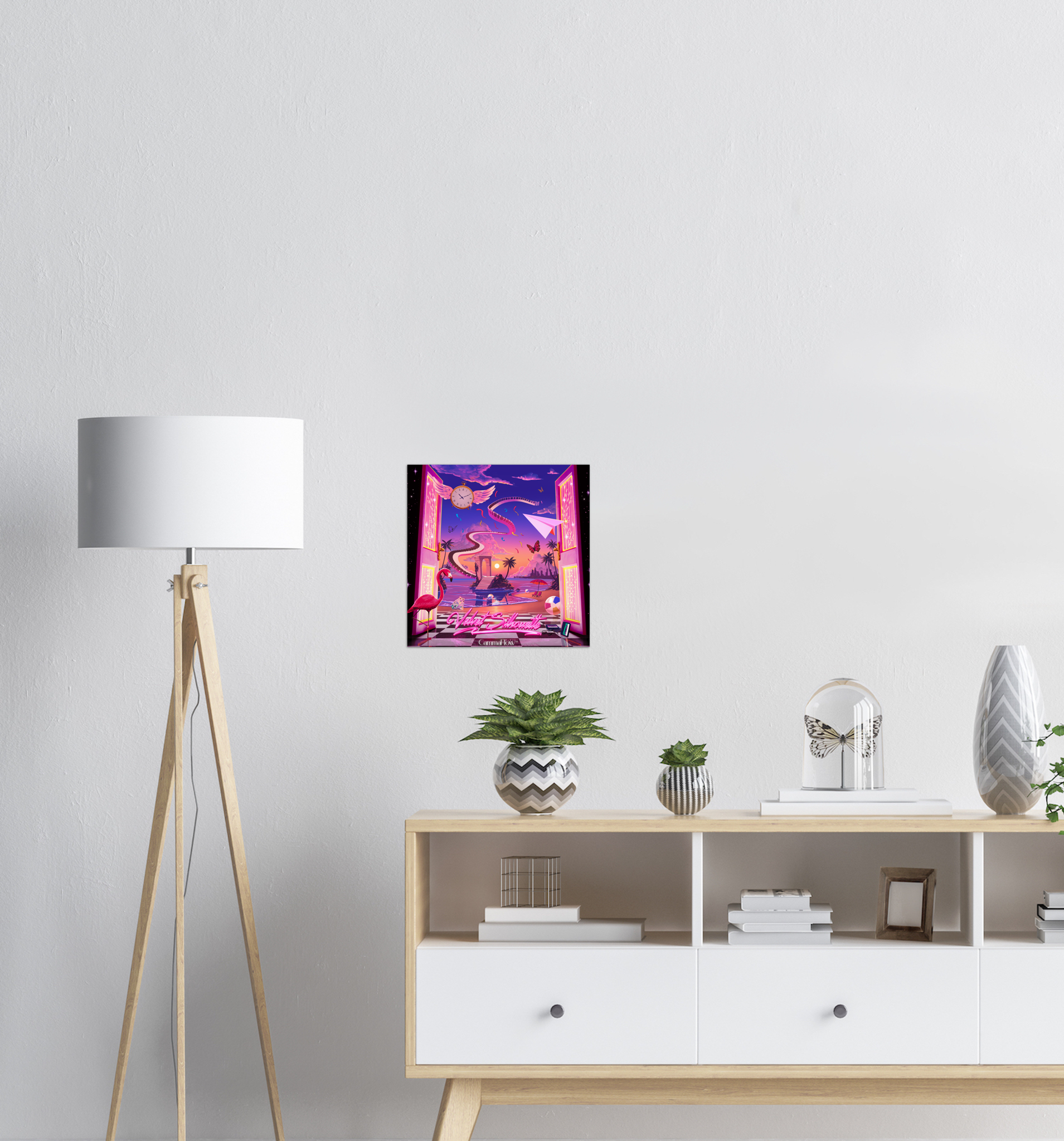 Velvet Silhouette - Fine Art Poster