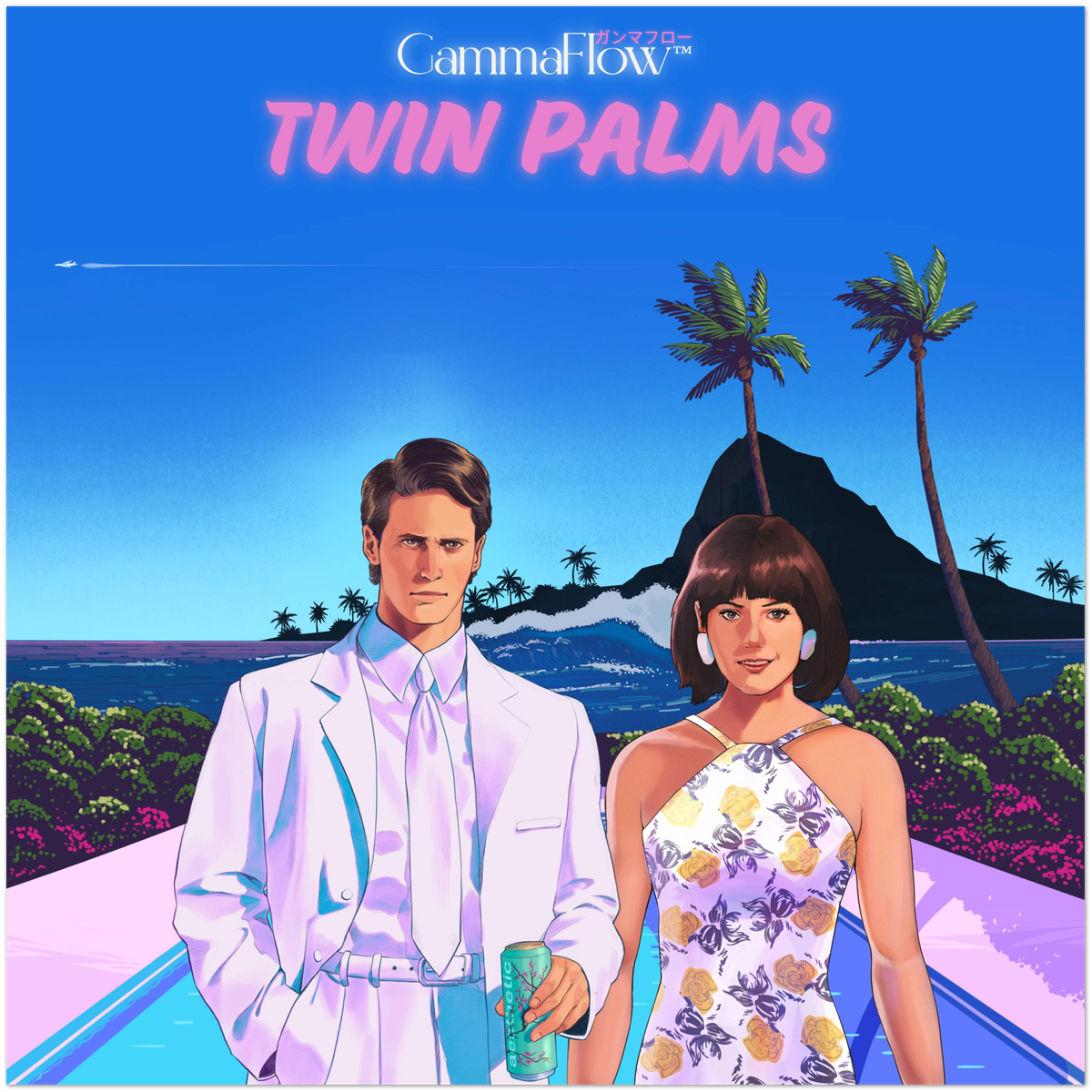 Twin Palms - Fine Art Poster