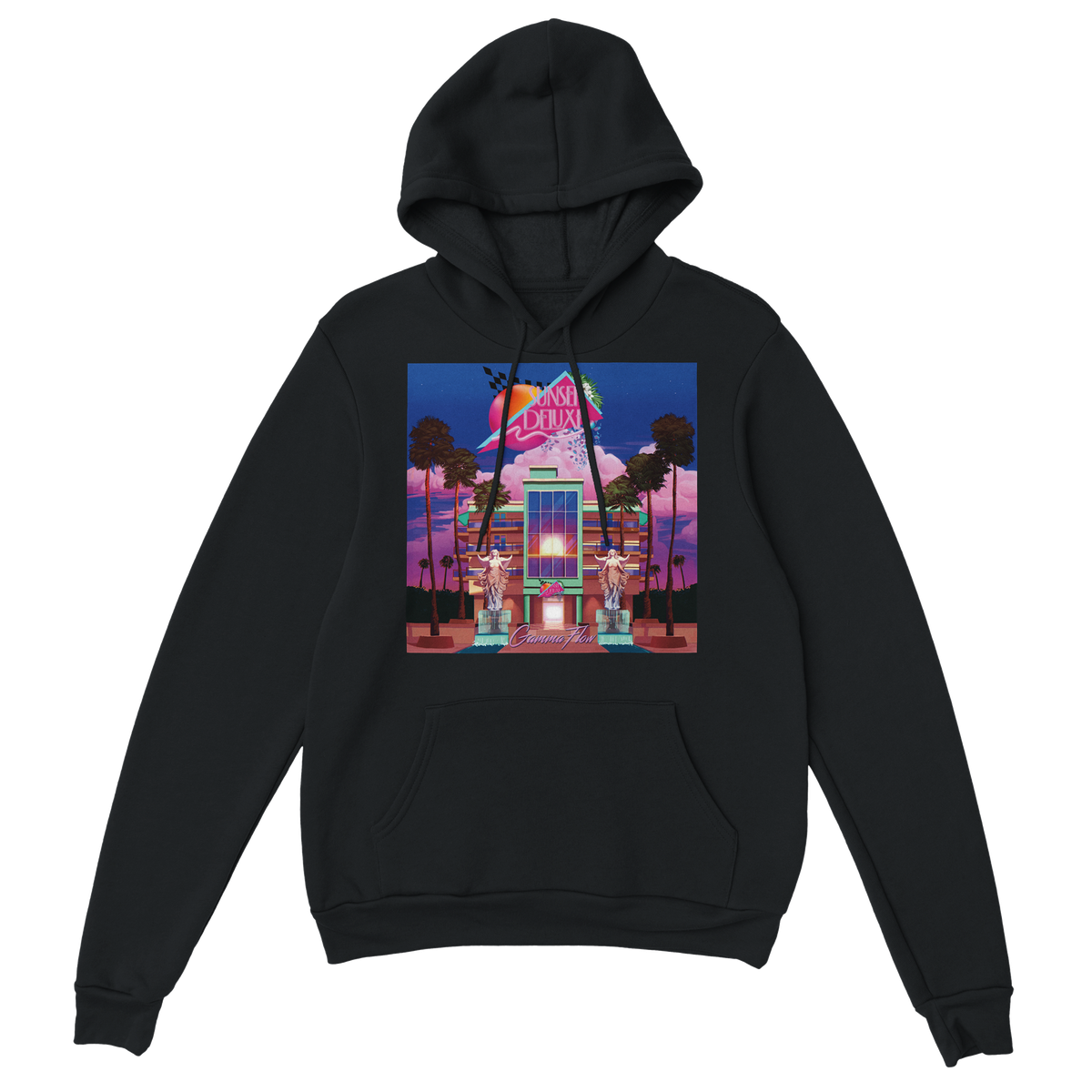Sunset Deluxe - Classic Unisex Pullover Hoodie