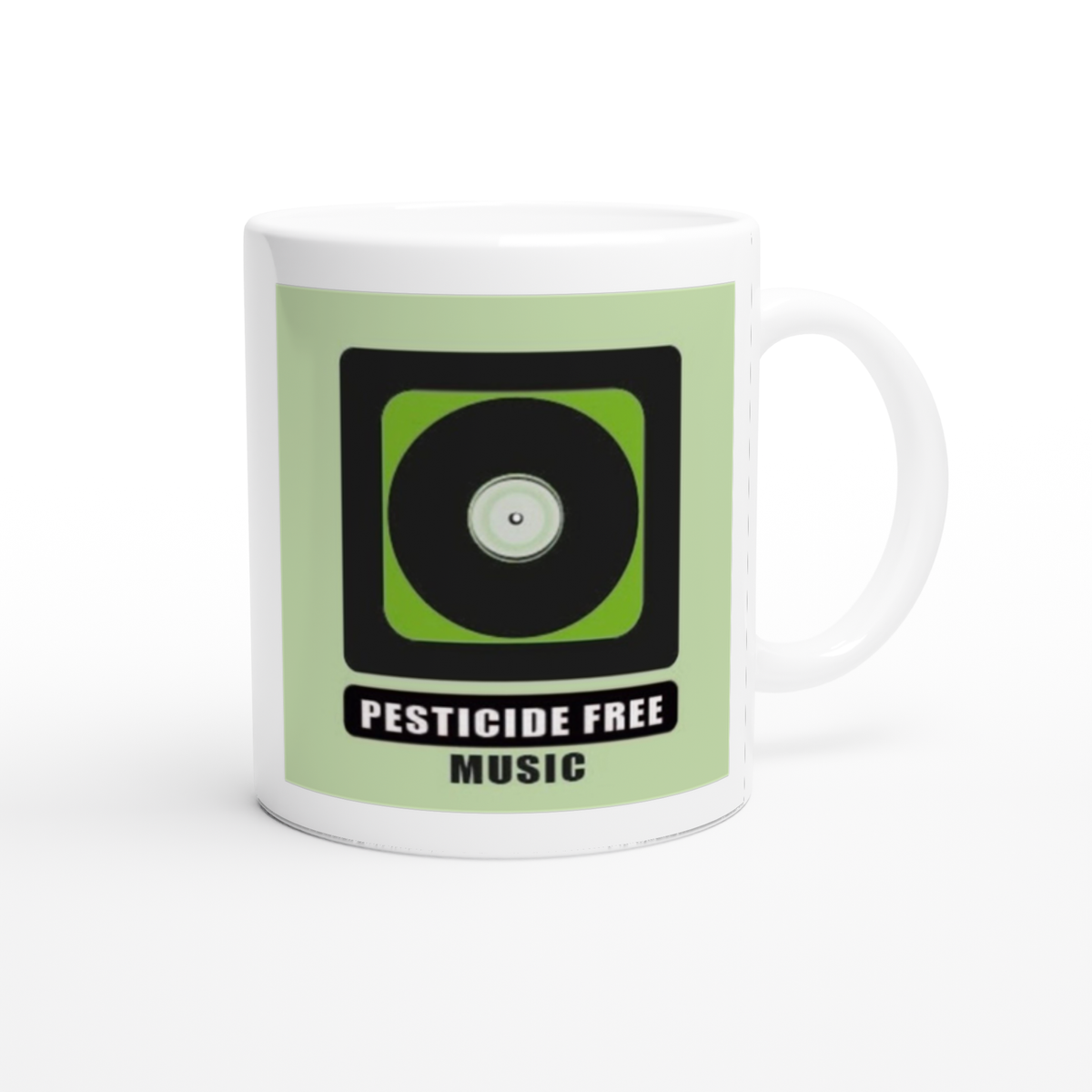 Pesticide Free Music  - Ceramic Mug