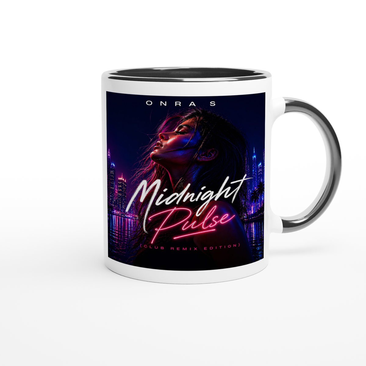Midnight Pulse (Club Remix Edition) - Ceramic Mug