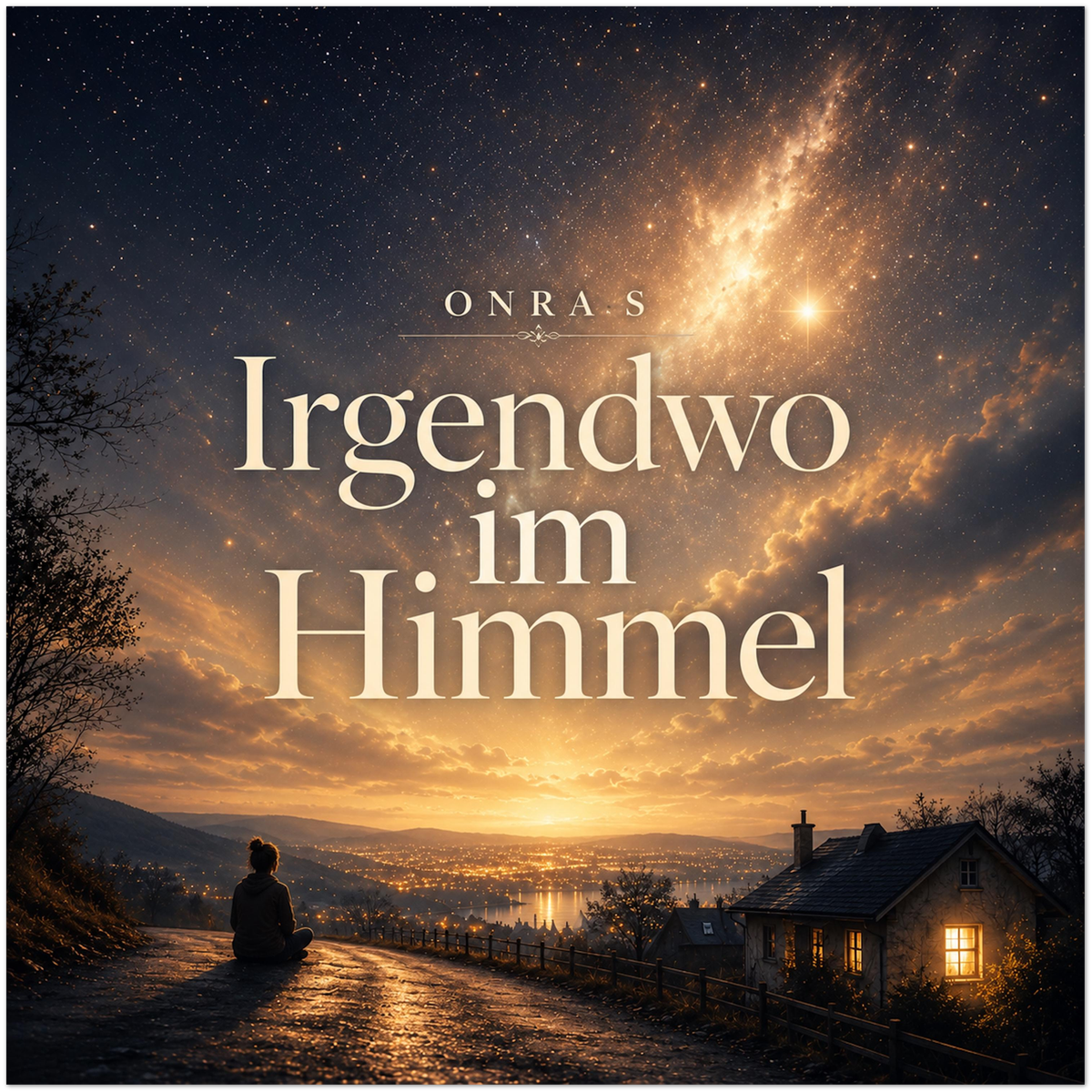 Irgendwo im Himmel - Fine Art Poster