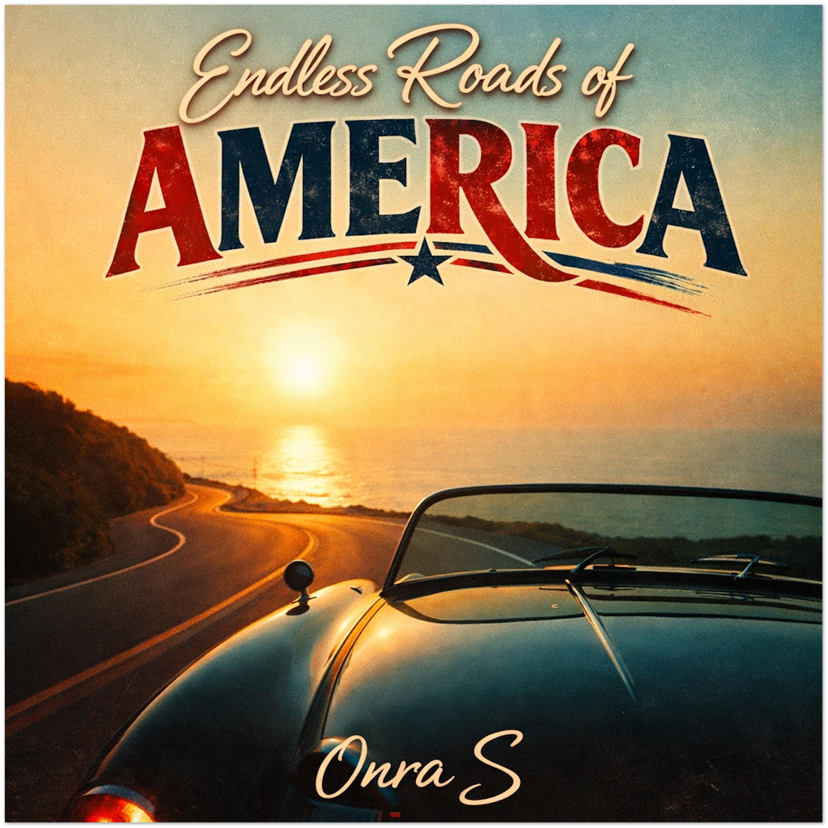 Endless Roads of America - Fine Art Poster
