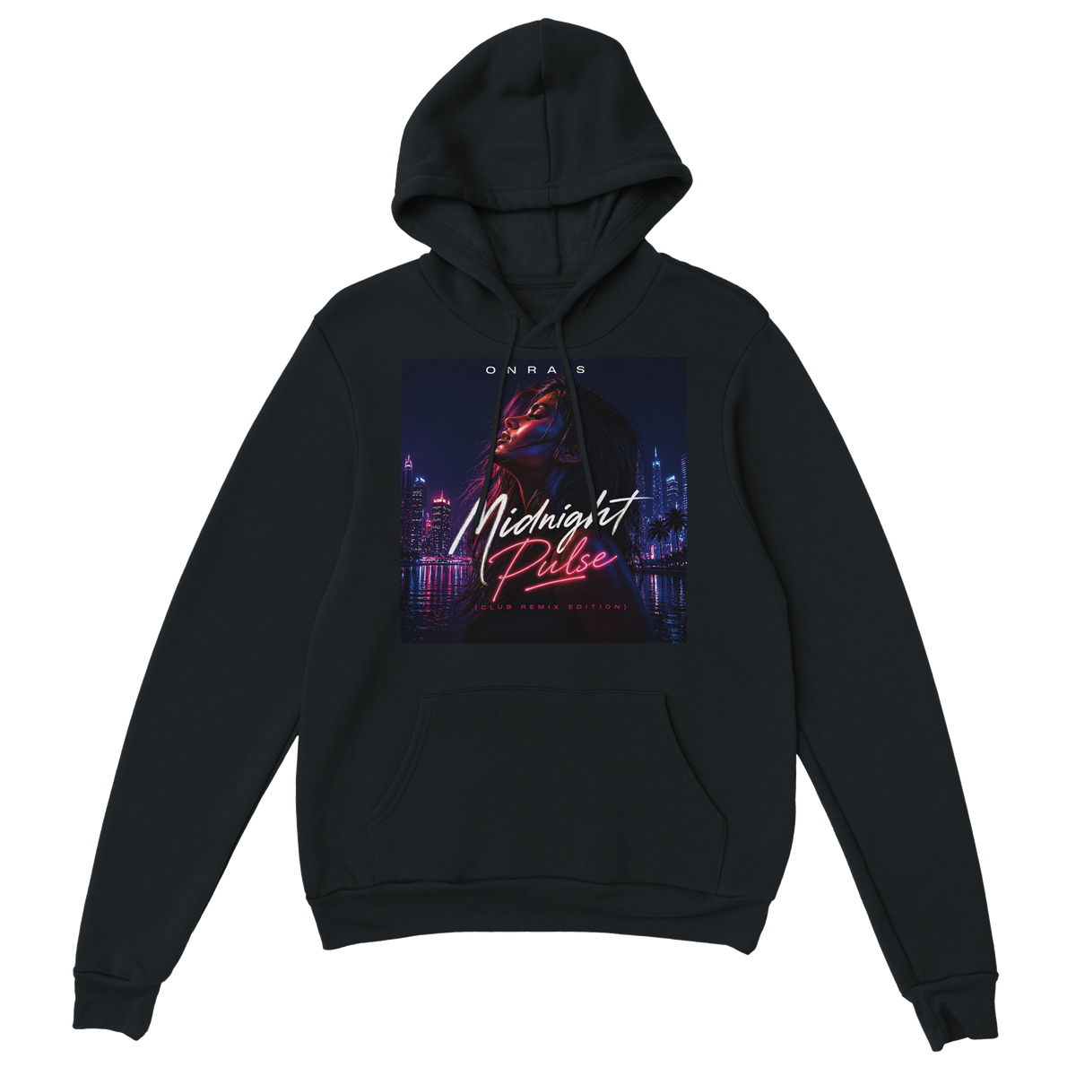 Midnight Pulse (Club Remix Edition) - Classic Unisex Pullover Hoodie