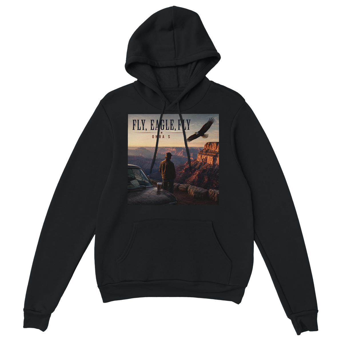 FLY, EAGLE, FLY - Classic Unisex Pullover Hoodie