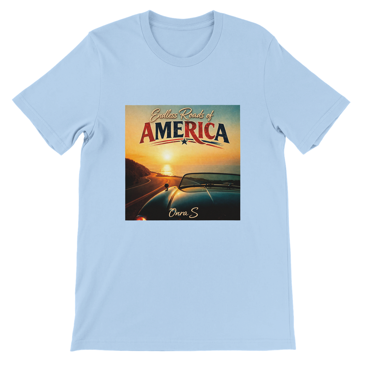 Endless Roads of America - Unisex T-Shirt
