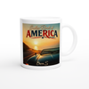 Endless Roads of America - Ceramic Mug