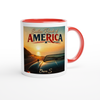 Endless Roads of America - Ceramic Mug