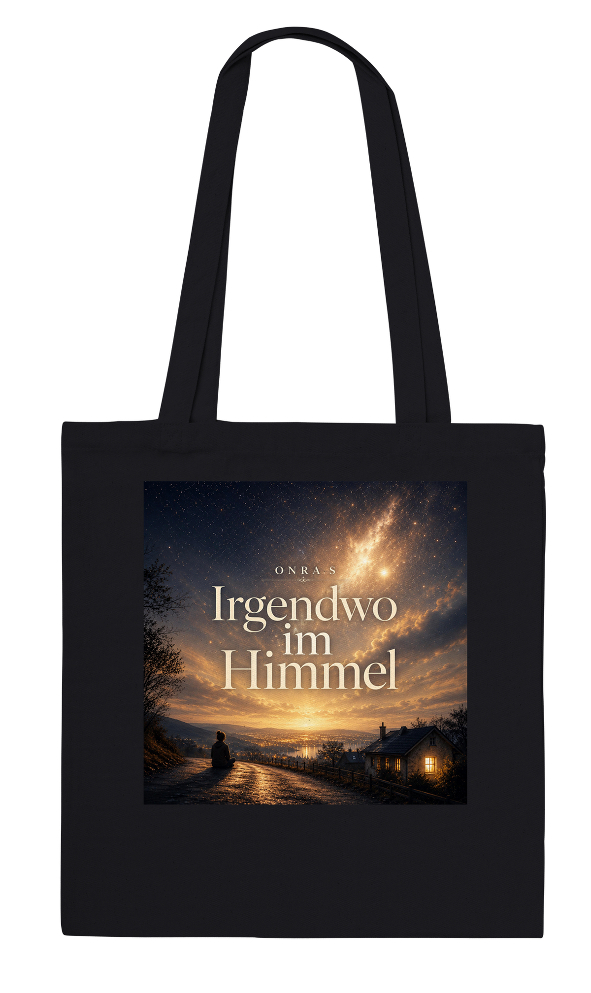 Irgendwo im Himmel - Tote bag