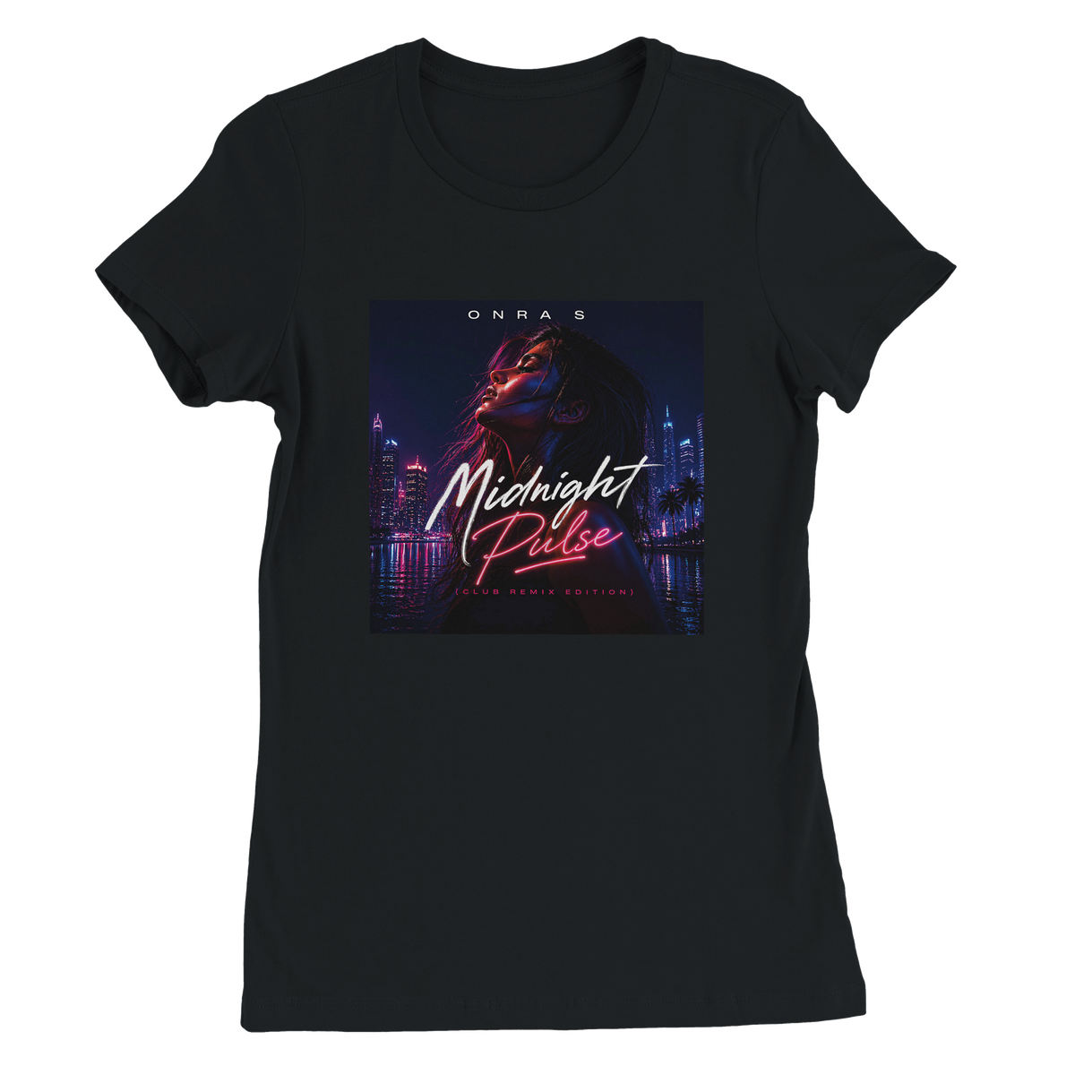Midnight Pulse (Club Remix Edition) - Women’s Cut T-Shirt