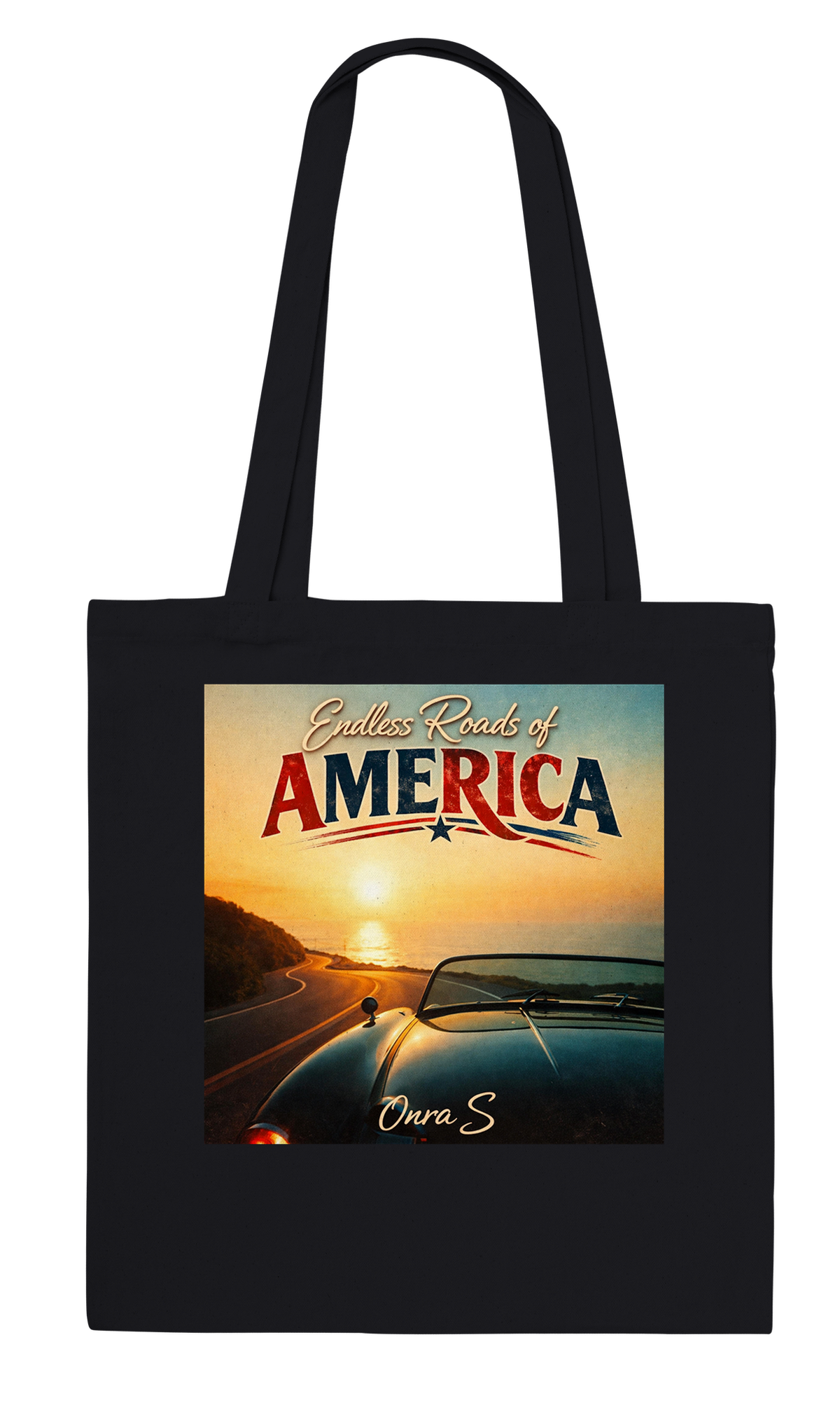 Endless Roads of America - Tote bag