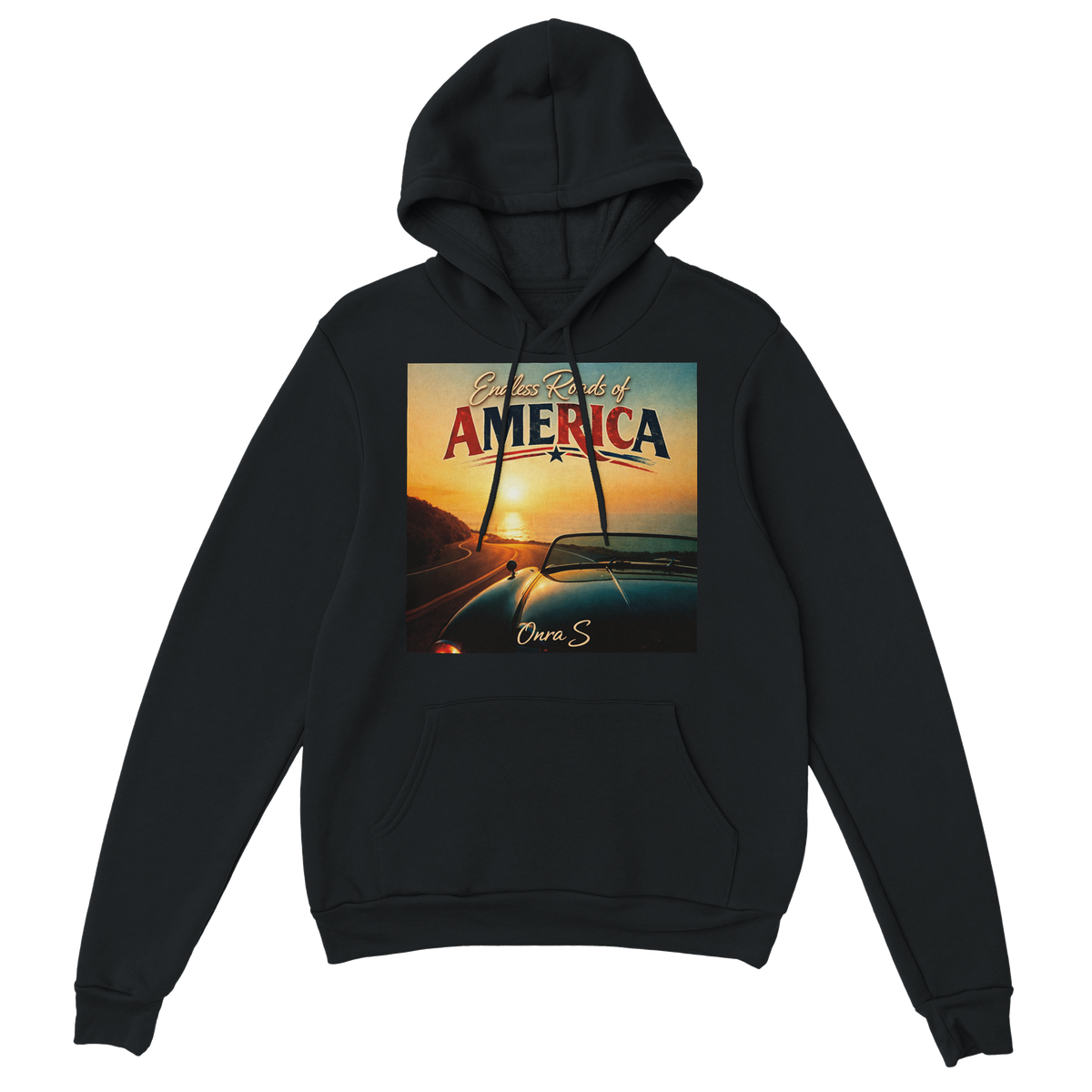Endless Roads of America - Classic Unisex Pullover Hoodie