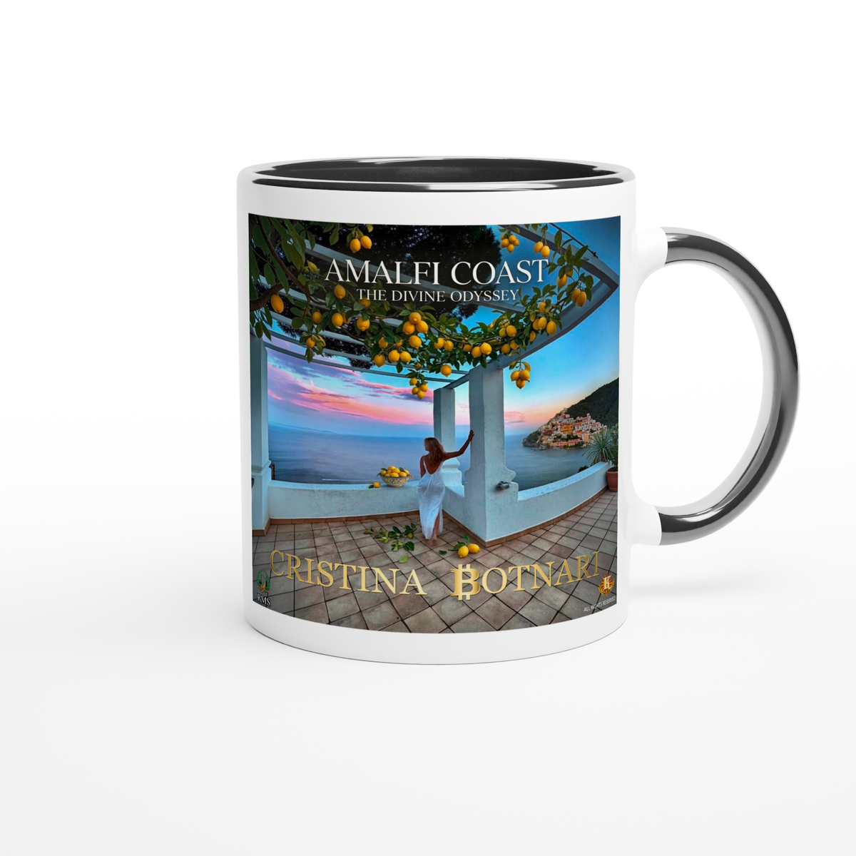 Amalfi Coast, The Divine Odyssey - Ceramic Mug