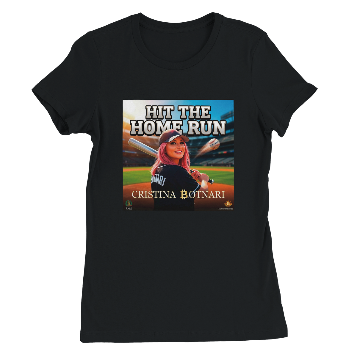 Hit The Home Run - Women’s Cut T-Shirt
