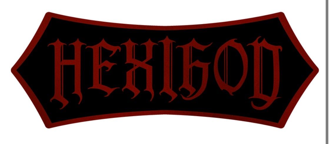 Hexigod Sticker (red)