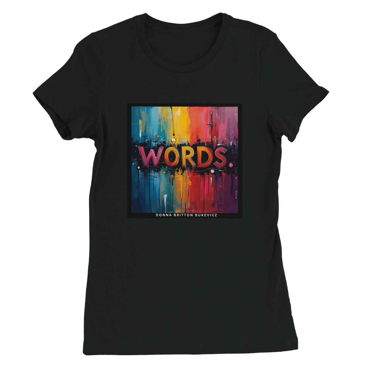Words - Women’s Cut T-Shirt