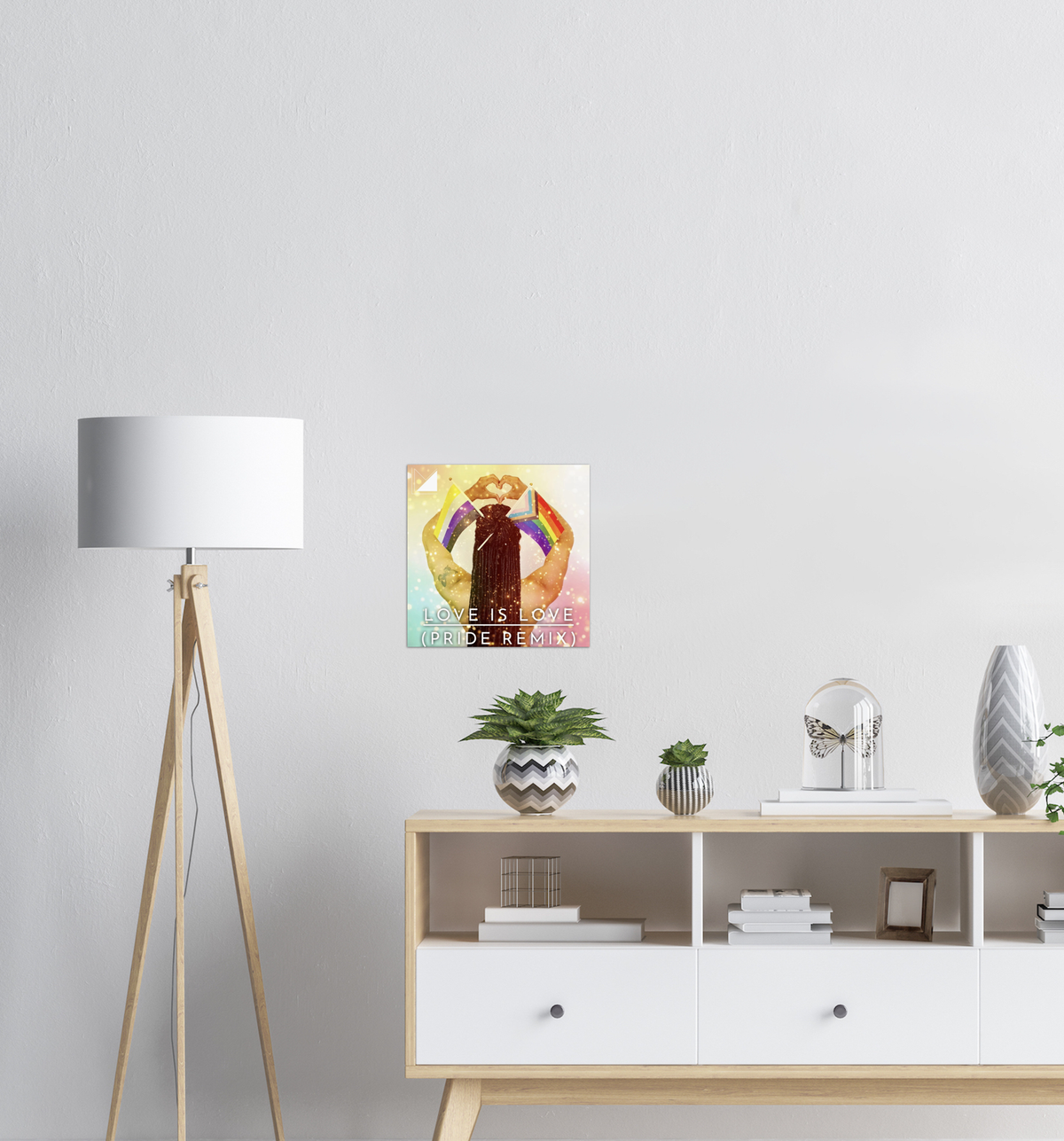 Love Is Love (Pride Remix) - Fine Art Poster