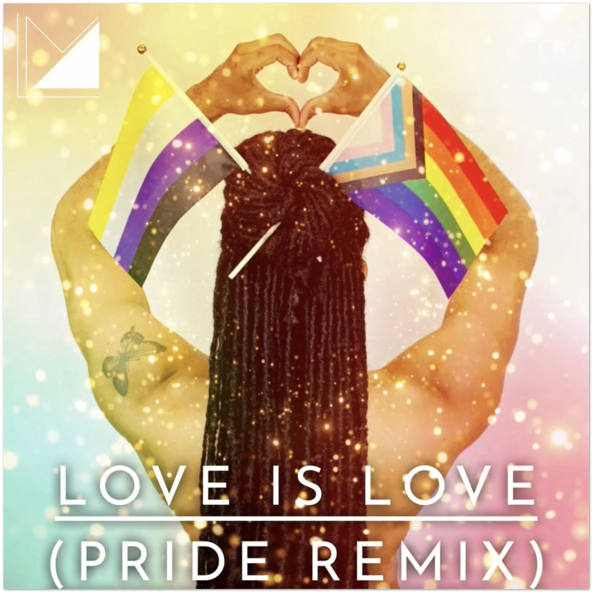 Love Is Love (Pride Remix) - Fine Art Poster