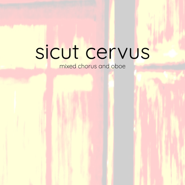 sicut cervus