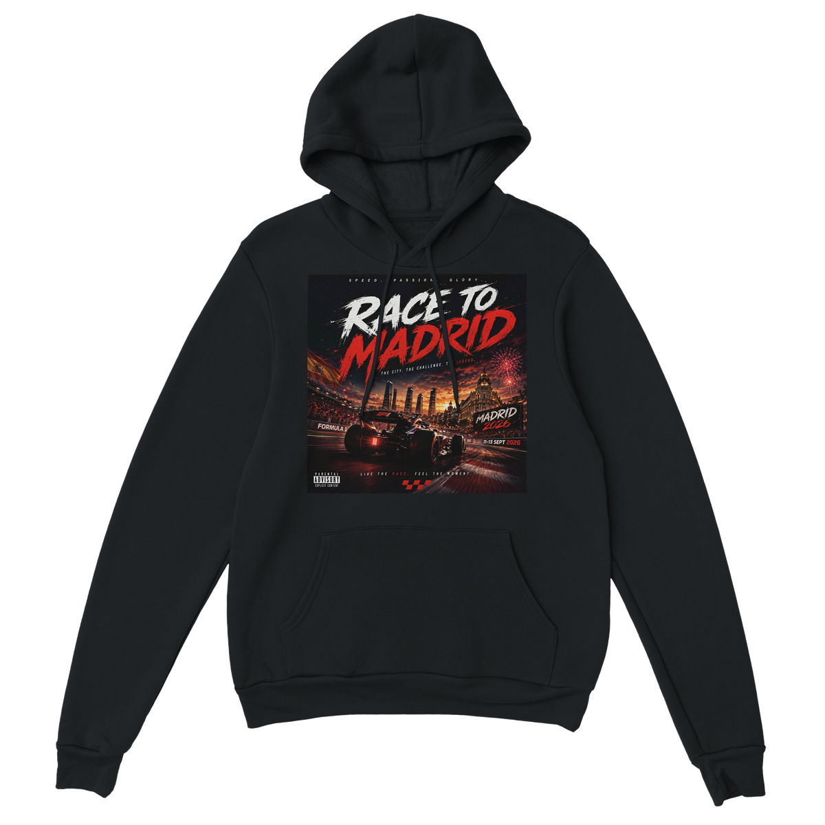 RACE TO MADRID - Classic Unisex Pullover Hoodie