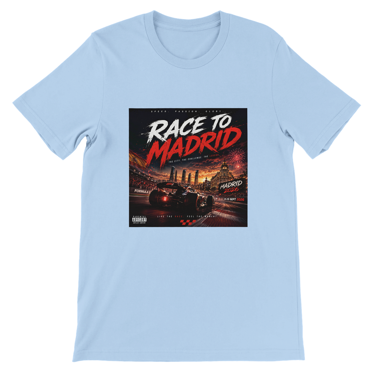 RACE TO MADRID - Unisex T-Shirt