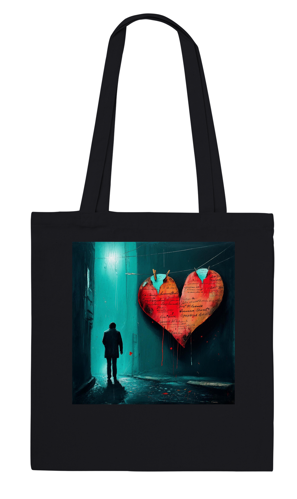 Heartbreak In Ink - Tote bag