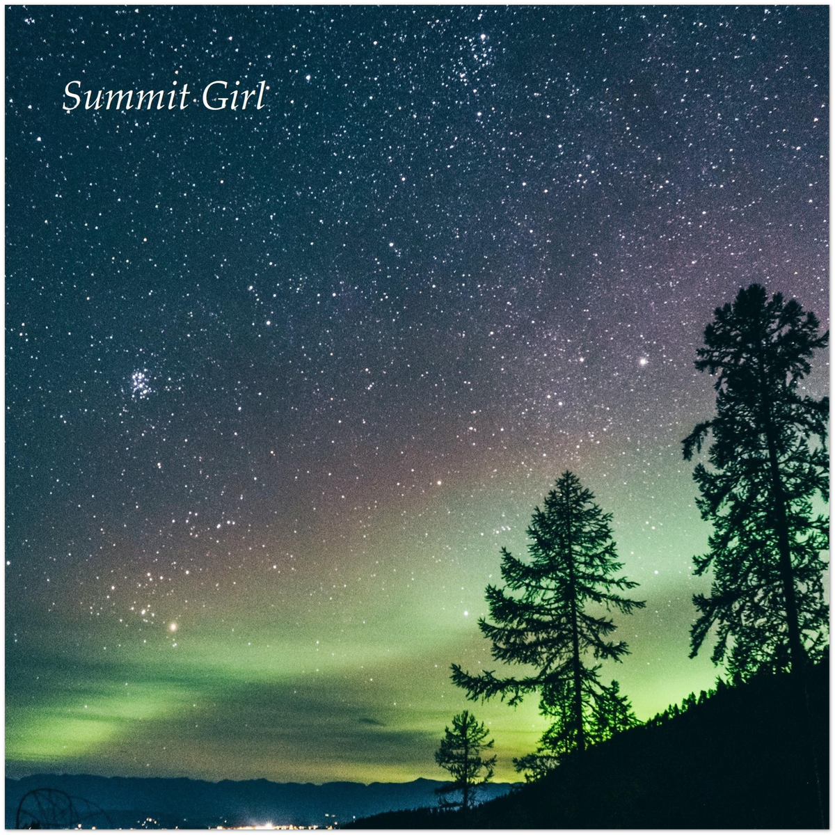 Summit Girl - Fine Art Poster
