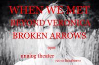 When We Met @ The Analog 