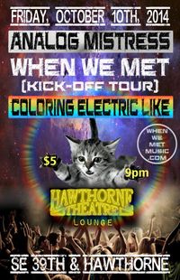 WHEN WE MET TOUR KICK OFF!