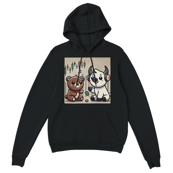 Stonks & Chill (LoFi Beats for Market Degens) - Classic Unisex Pullover Hoodie