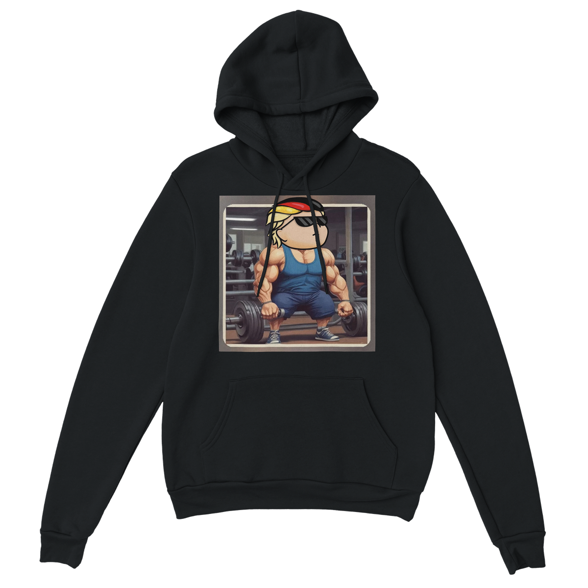 GuMo FAB aus dem Gym (Preacher Curler Edition) - Classic Unisex Pullover Hoodie