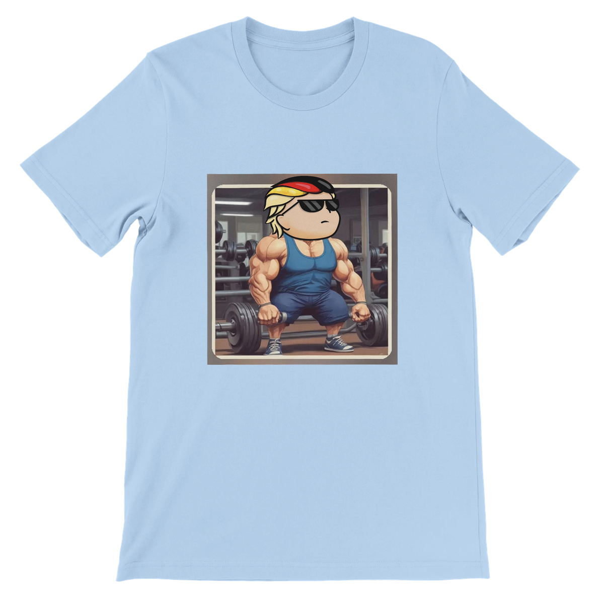 GuMo FAB aus dem Gym (Preacher Curler Edition) - Unisex T-Shirt