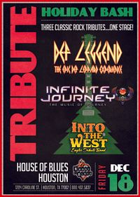 House of Blues Houston - Tribute Holiday Bash!