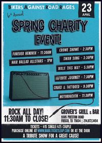 Bikers Against Road Rage Spring Charity Event