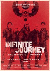 Infinite Journey Returns to Brick Tavern Live!