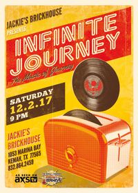 Infinite Journey Returns to Jackie's Brickhouse