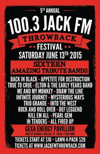 100.3 Jack FM Throwback V Festival!