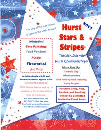 City of Hurst Stars & Stripes 2017