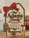 Personalized "Christmas Memories Made Here" Wooden Fireplace Sign