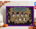 Halloween Family of Skeletons 