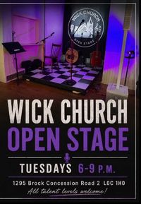 Wick Church Open Stage