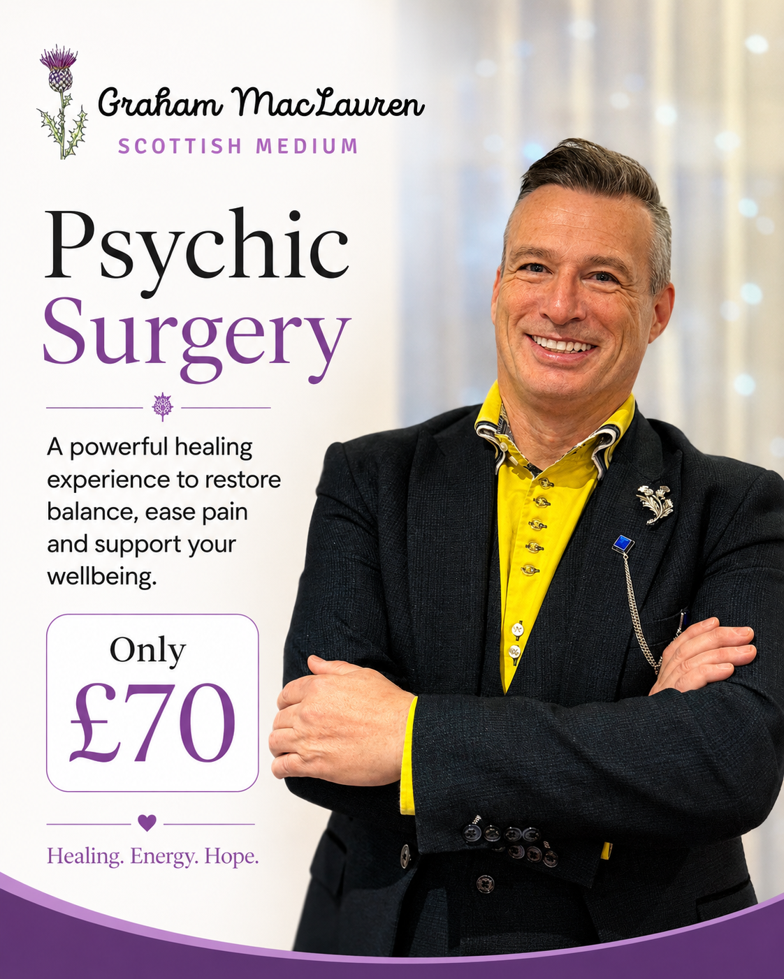 Psychic Surgery £70