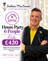 House Party 6 people £420, 20% deposit payable online £84