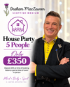 House Party 5 people £350, 20% payable online £70