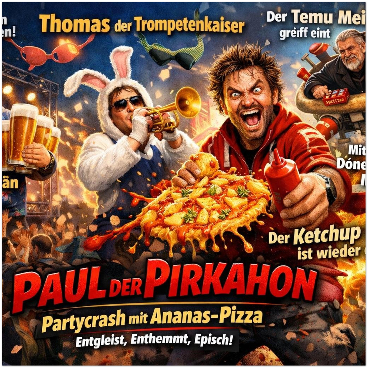 Paul der Pirkahon (feat. Paul) - Fine Art Poster