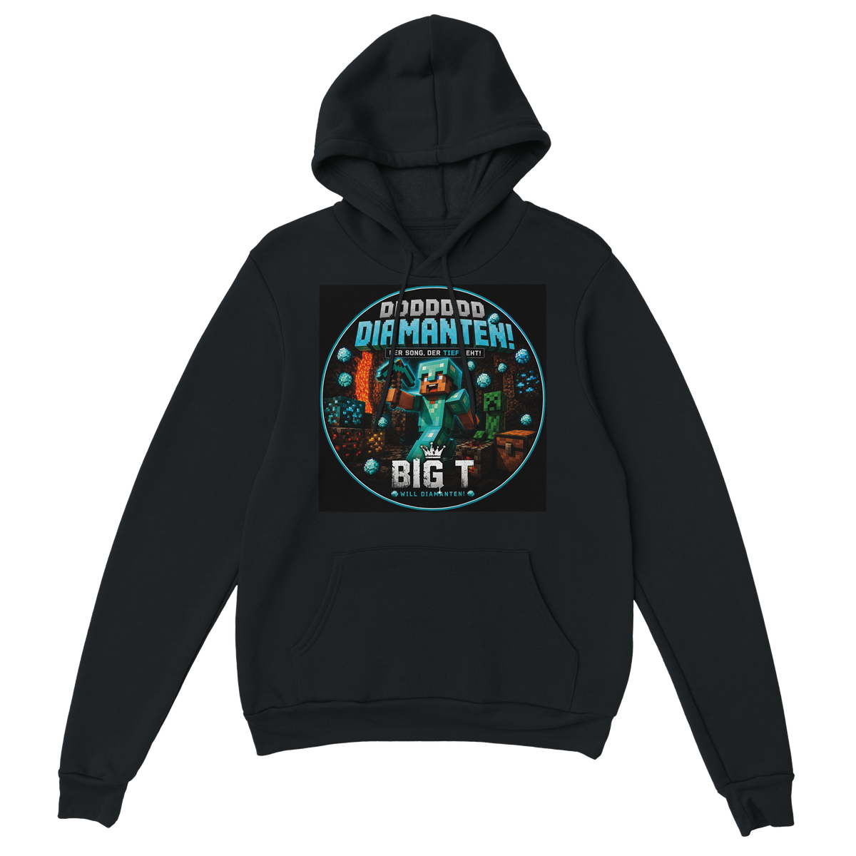 Big T braucht DDDDDDDDiamanten (feat. Paul) - Classic Unisex Pullover Hoodie