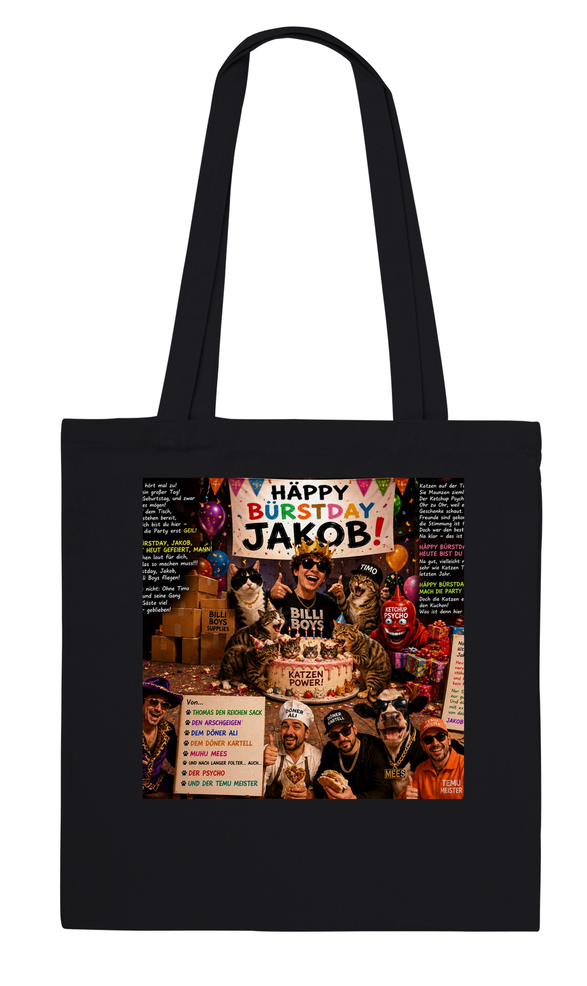 Gefurtzttagslied für Jaikob - Tote bag