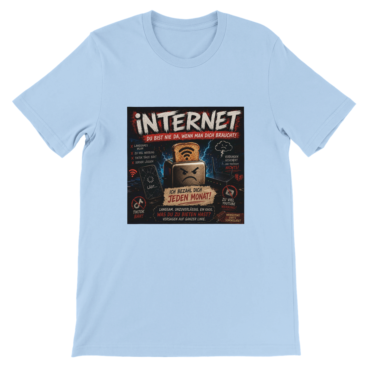 DiSstRaCk GEgEN das Internetz (feat. Paul) - Unisex T-Shirt