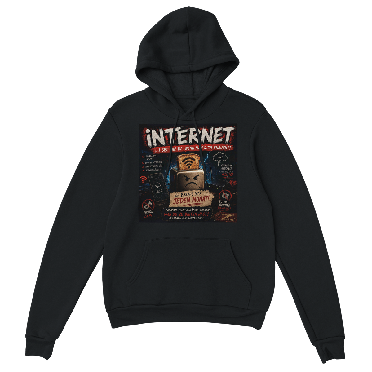DiSstRaCk GEgEN das Internetz (feat. Paul) - Classic Unisex Pullover Hoodie